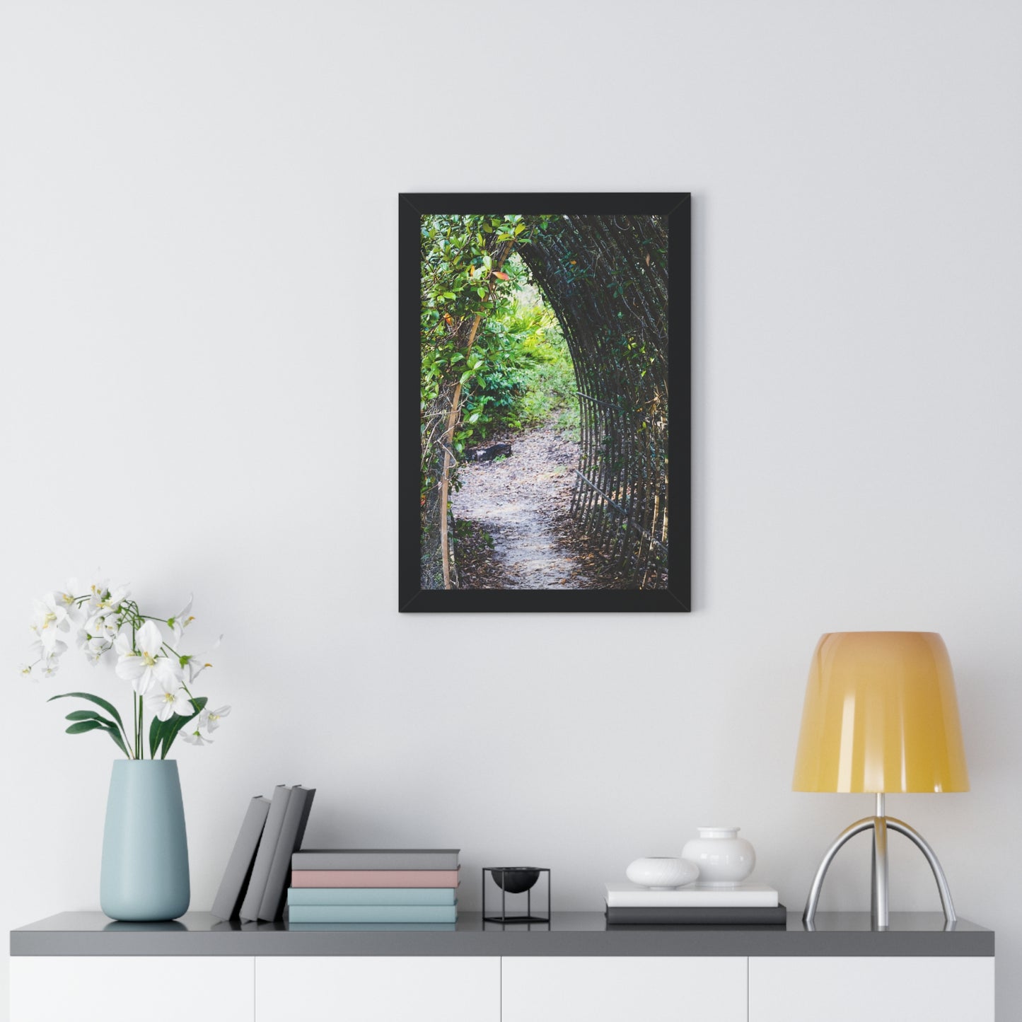 Garden Pathway Through the Arch Photography Print