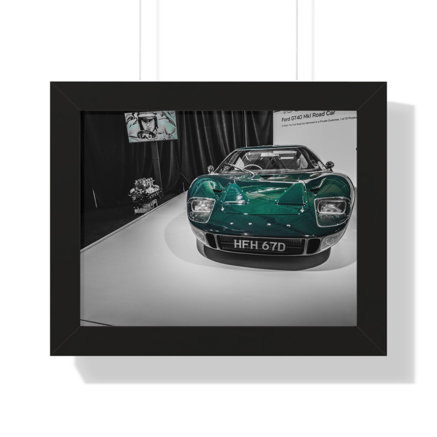 Ford GT40 Mk I Photography Print - Mecum Auto Auction Showcase