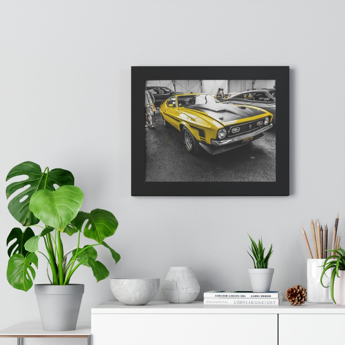 Ford Mustang Mach 1 Photography Print - Mecum Auto Auction Showcase