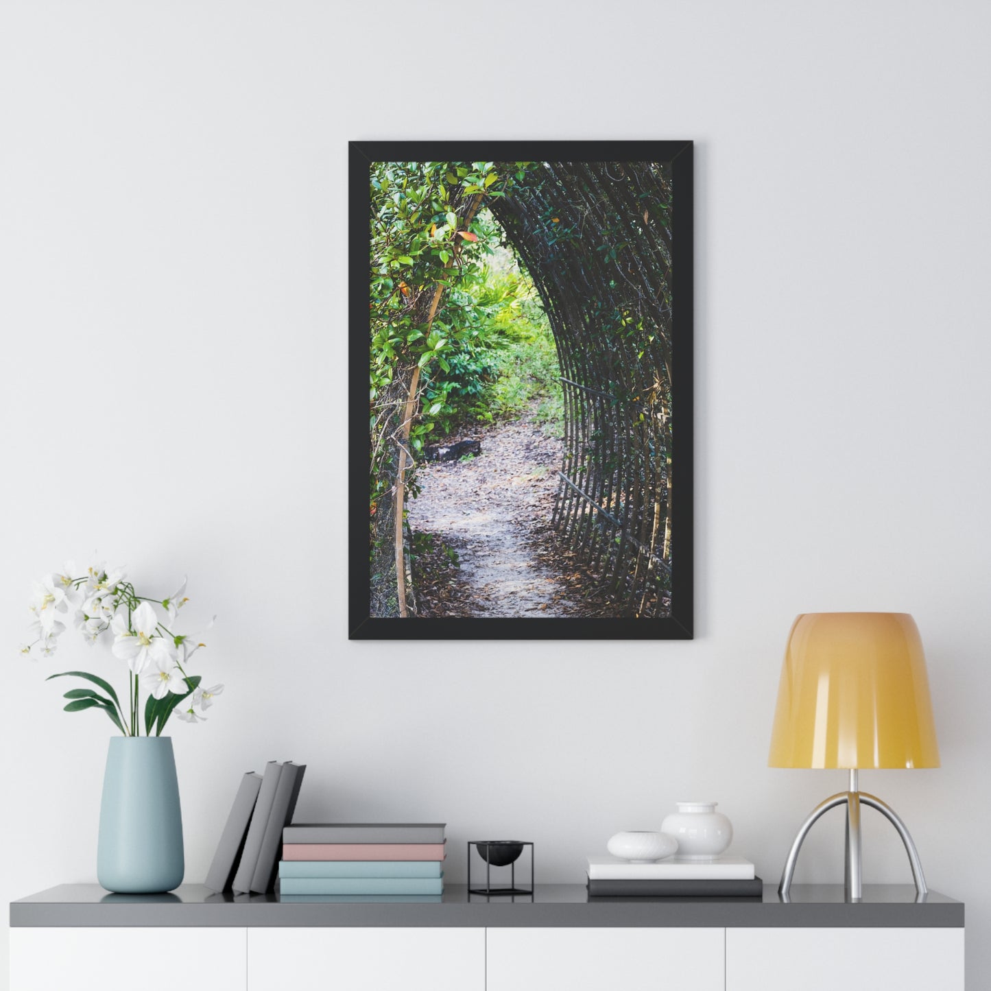 Garden Pathway Through the Arch Photography Print