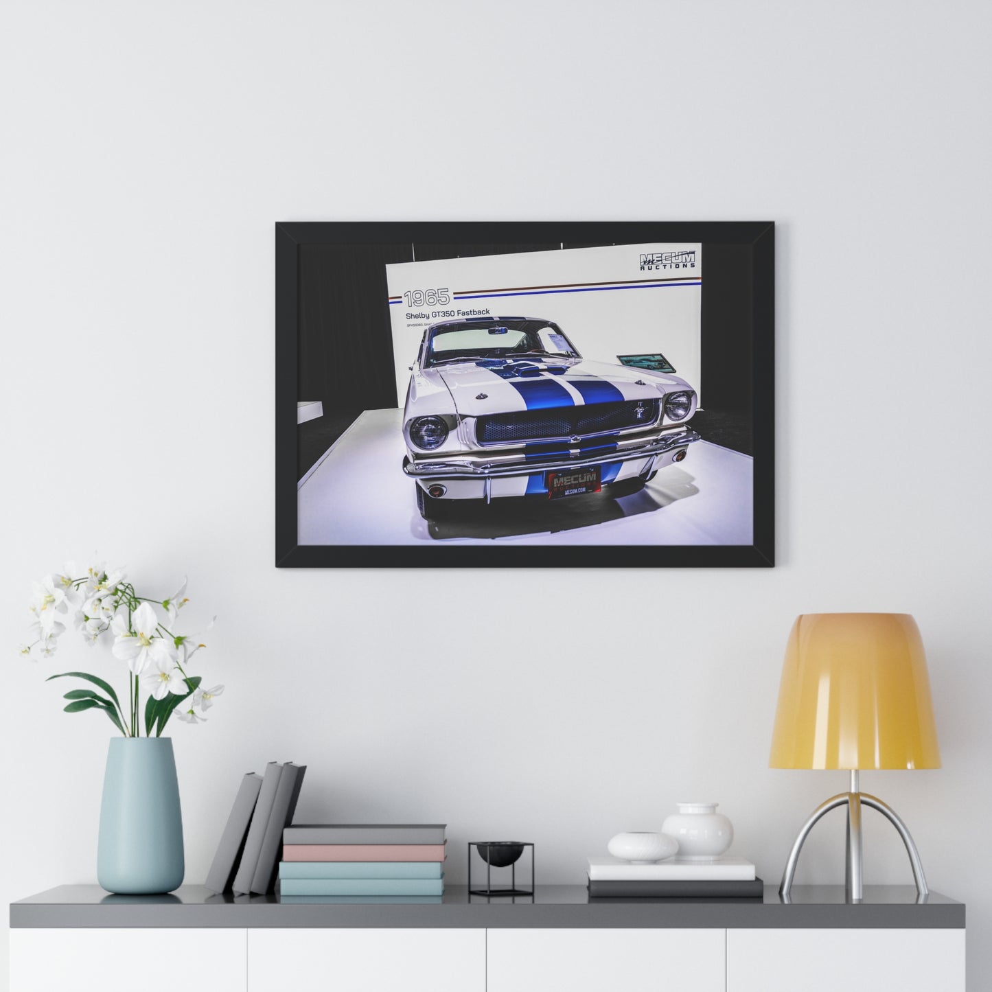 1965 Shelby GT350 Fastback Photography Print - Mecum Auto Auction Showcase