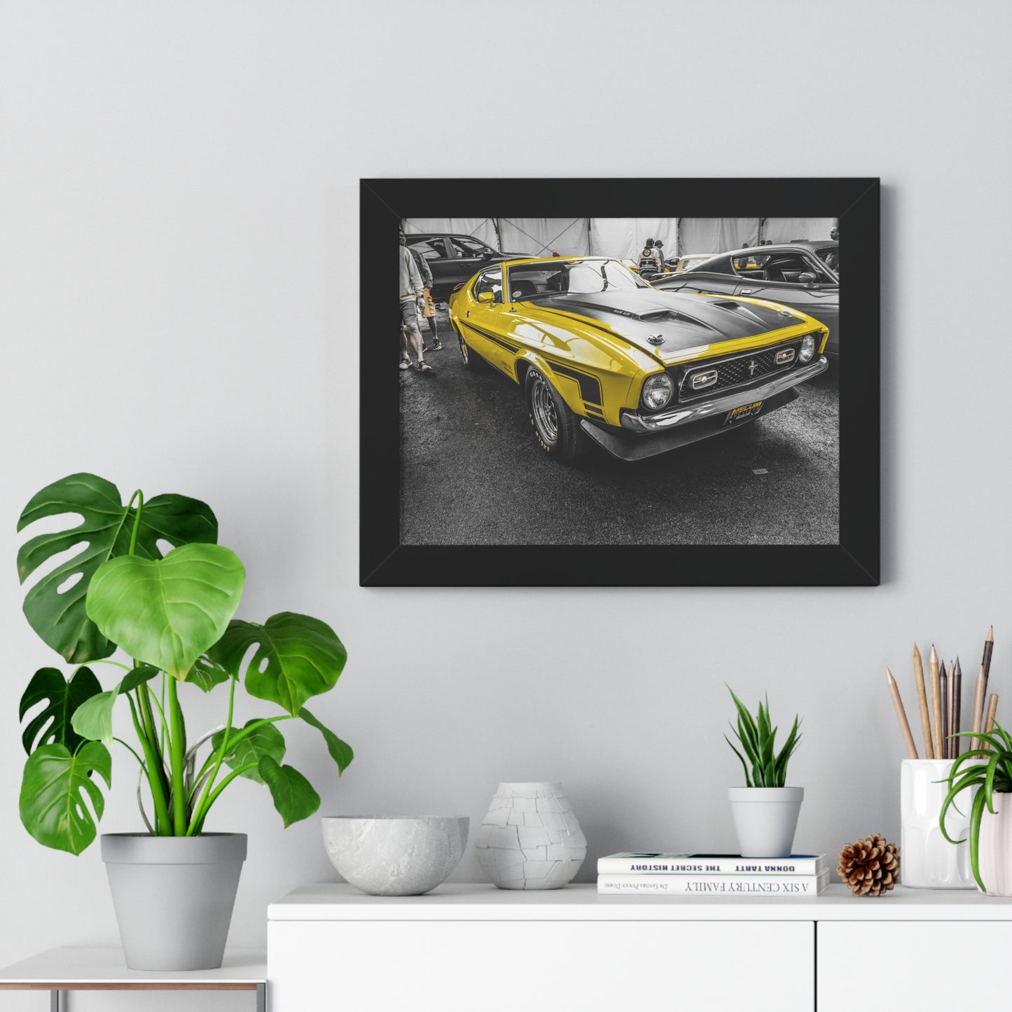 Ford Mustang Mach 1 Photography Print - Mecum Auto Auction Showcase