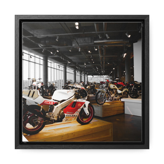 Barber Motorsports Museum: A Tribute to Racing Excellence - Framed Canvas Print