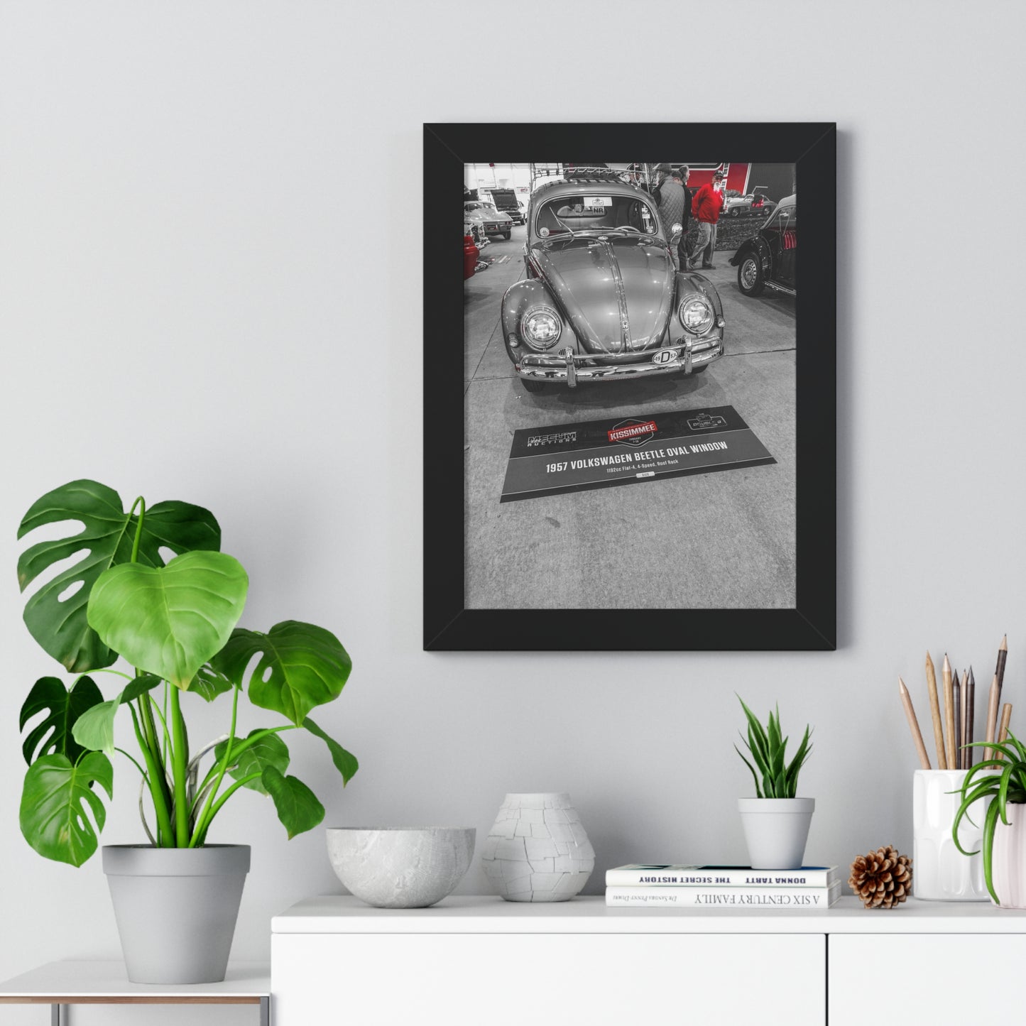 1957 Volkswagen Beetle Photography Print - Mecum Auto Auction