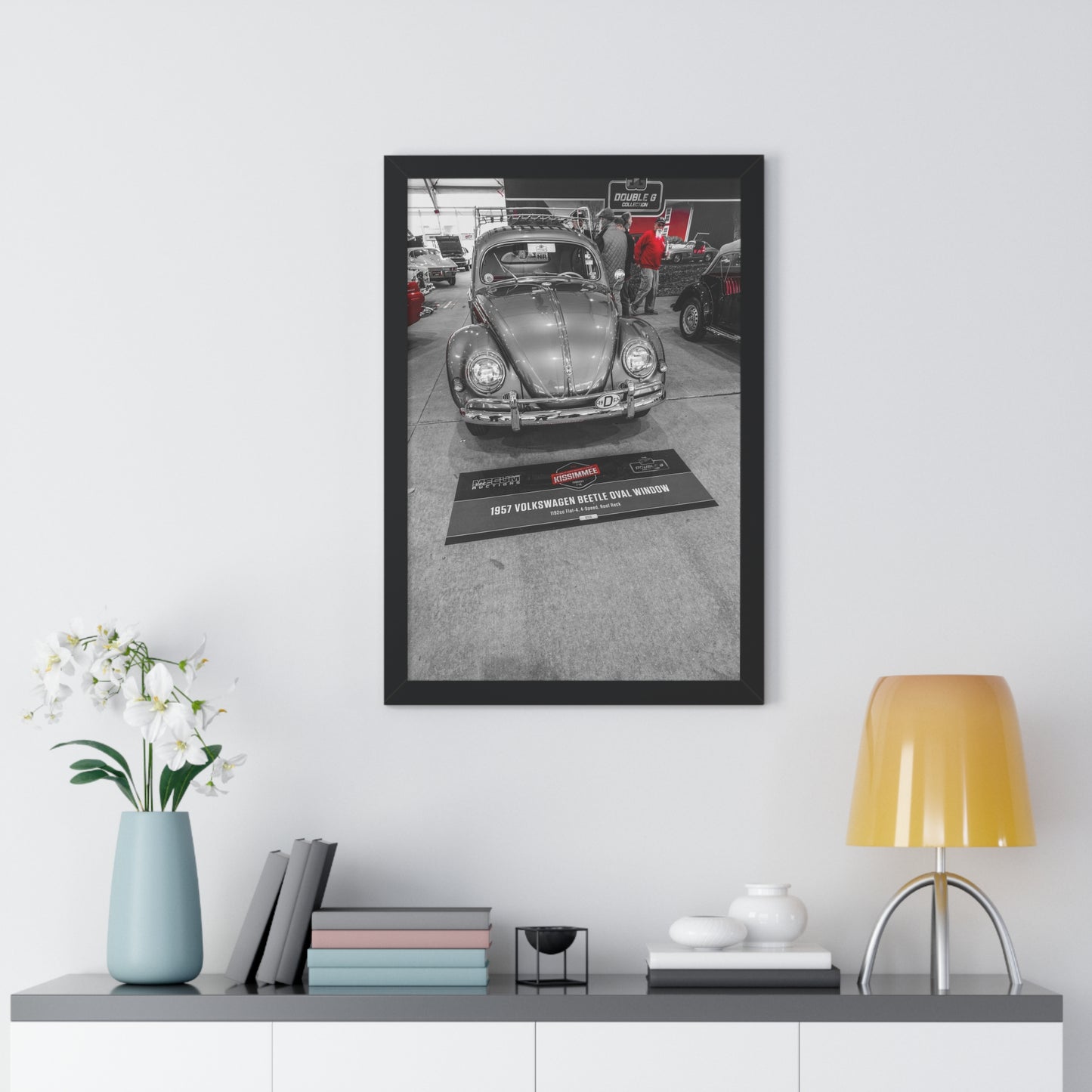 1957 Volkswagen Beetle Photography Print - Mecum Auto Auction