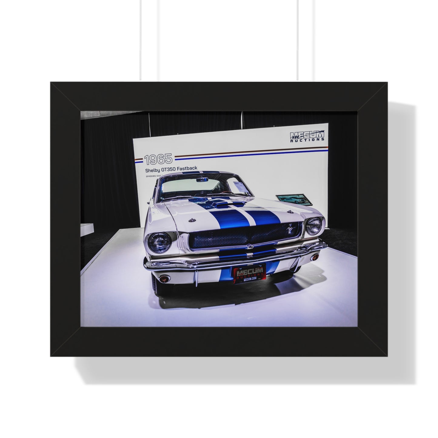 1965 Shelby GT350 Fastback Photography Print - Mecum Auto Auction Showcase