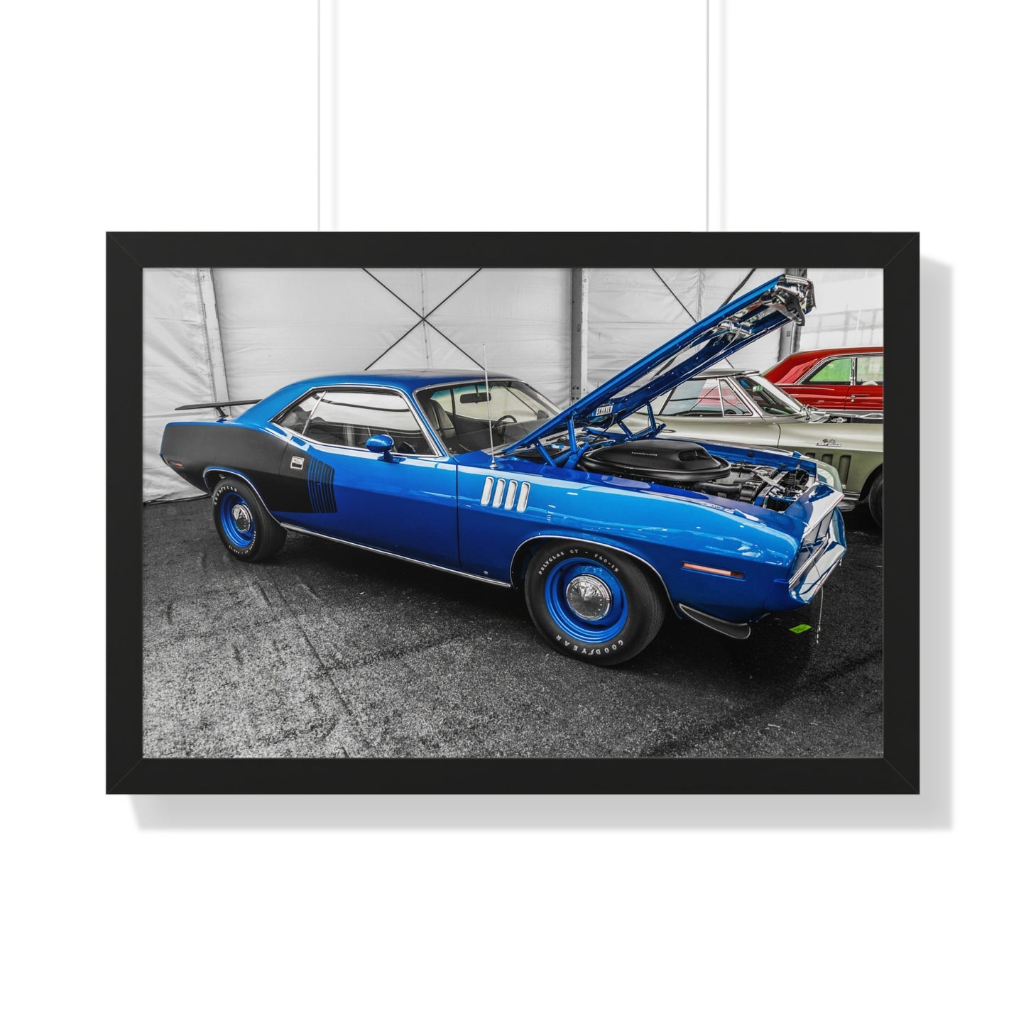 Plymouth Barracuda Photography Print - Mecum Auto Auction Showcase