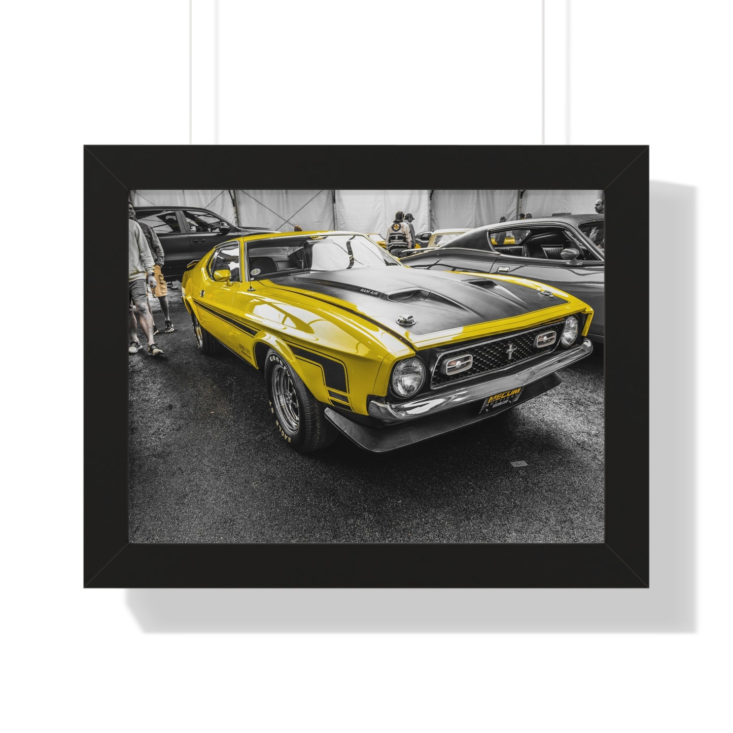 Ford Mustang Mach 1 Photography Print - Mecum Auto Auction Showcase