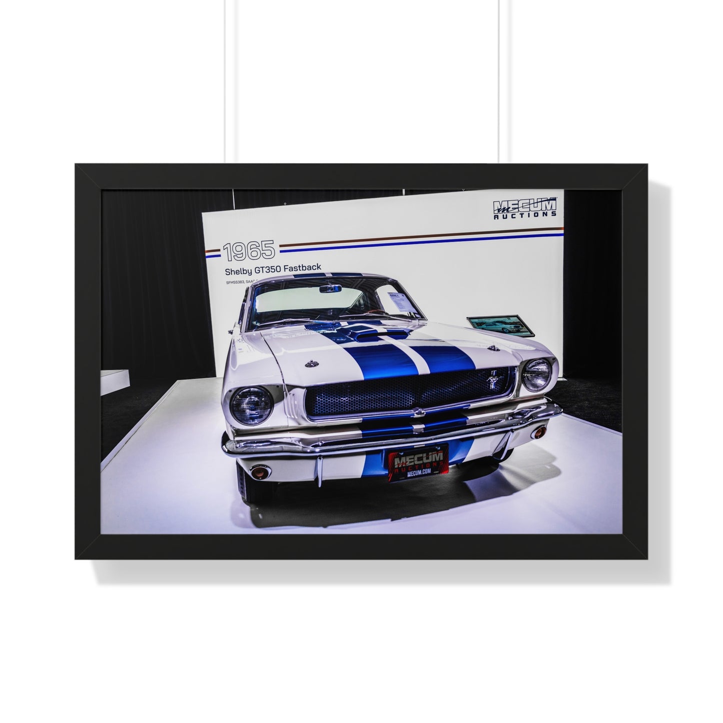 1965 Shelby GT350 Fastback Photography Print - Mecum Auto Auction Showcase