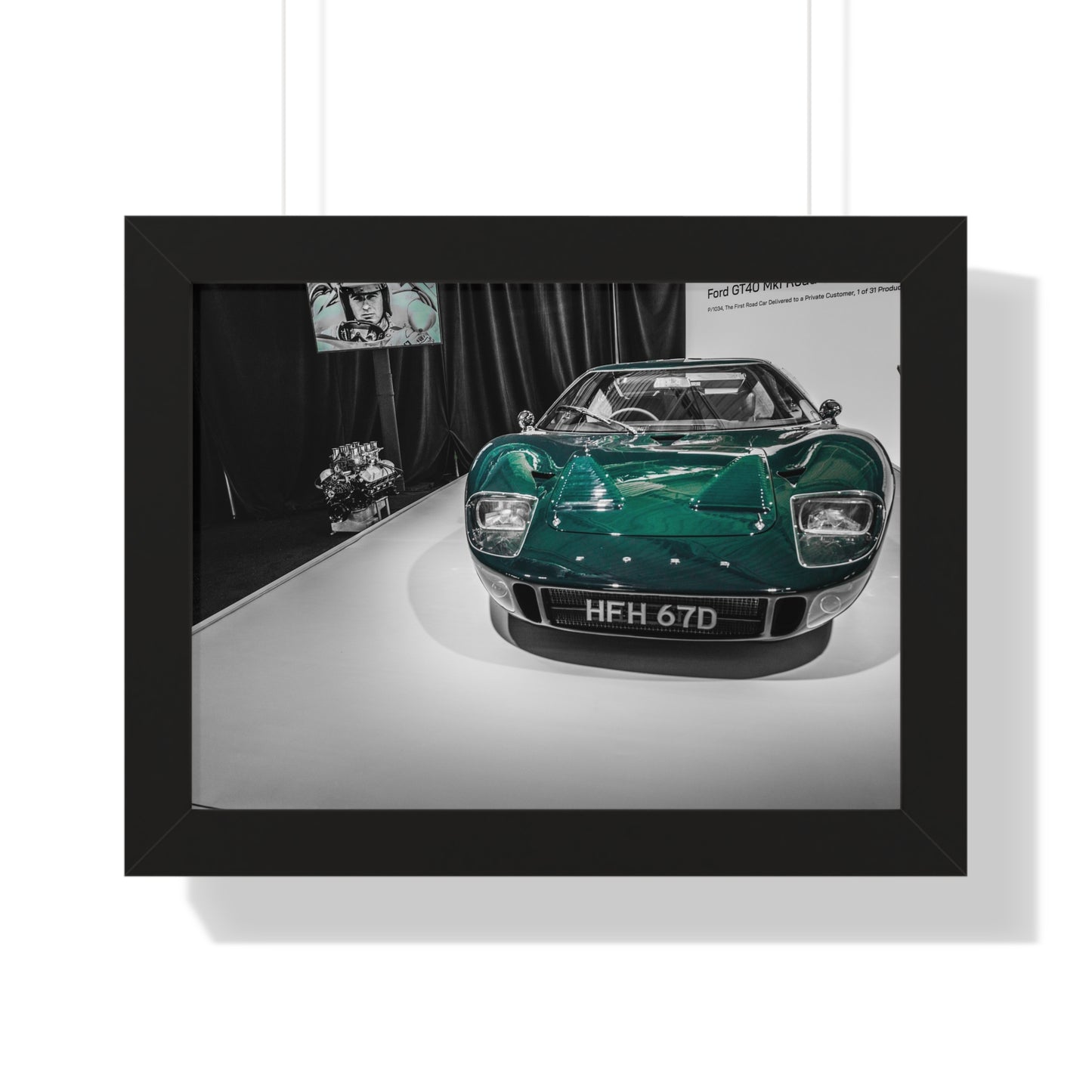 Ford GT40 Mk I Photography Print - Mecum Auto Auction Showcase