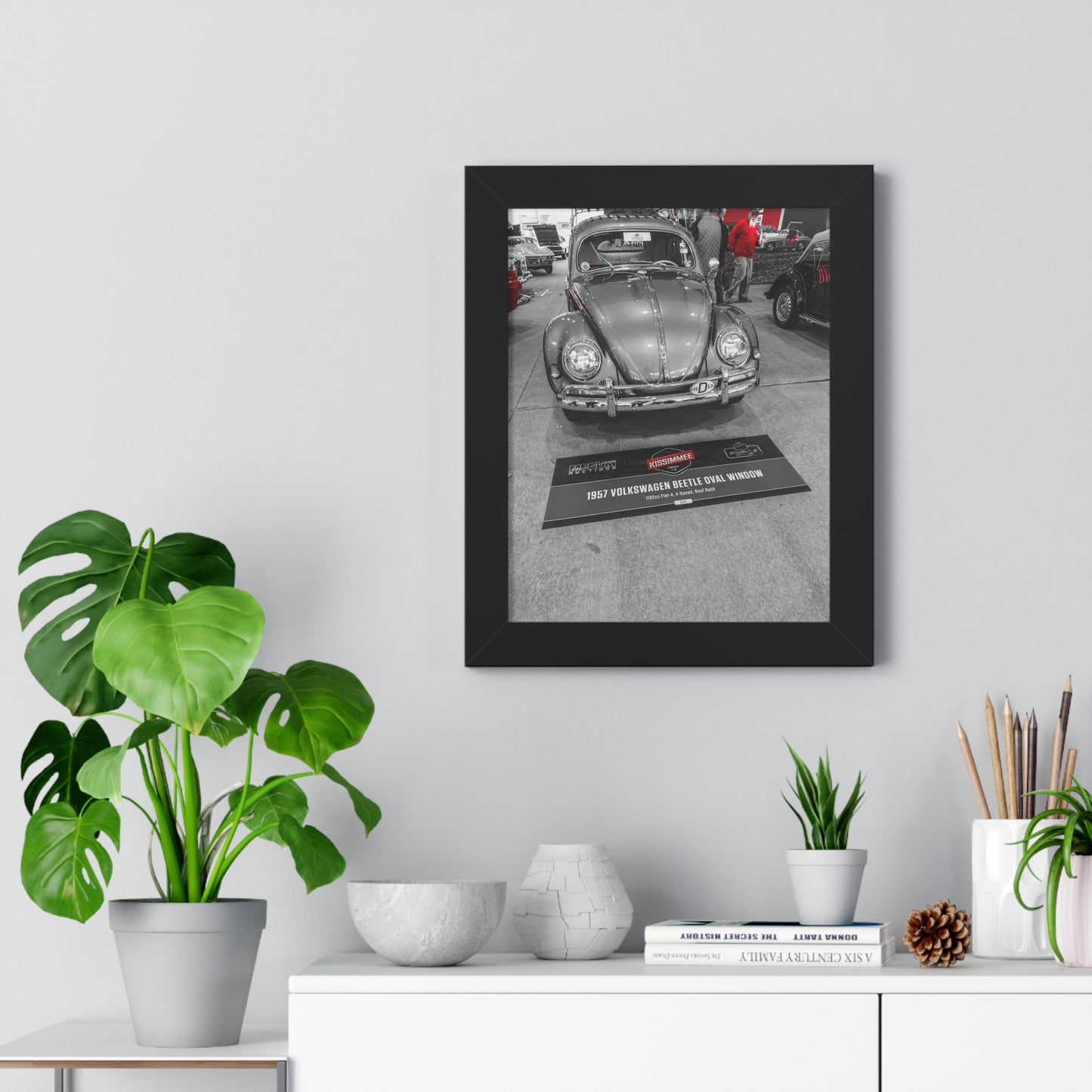 1957 Volkswagen Beetle Photography Print - Mecum Auto Auction