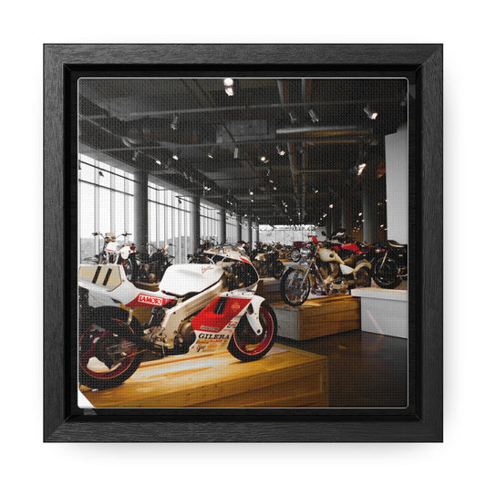 Barber Motorsports Museum: A Tribute to Racing Excellence - Framed Canvas Print