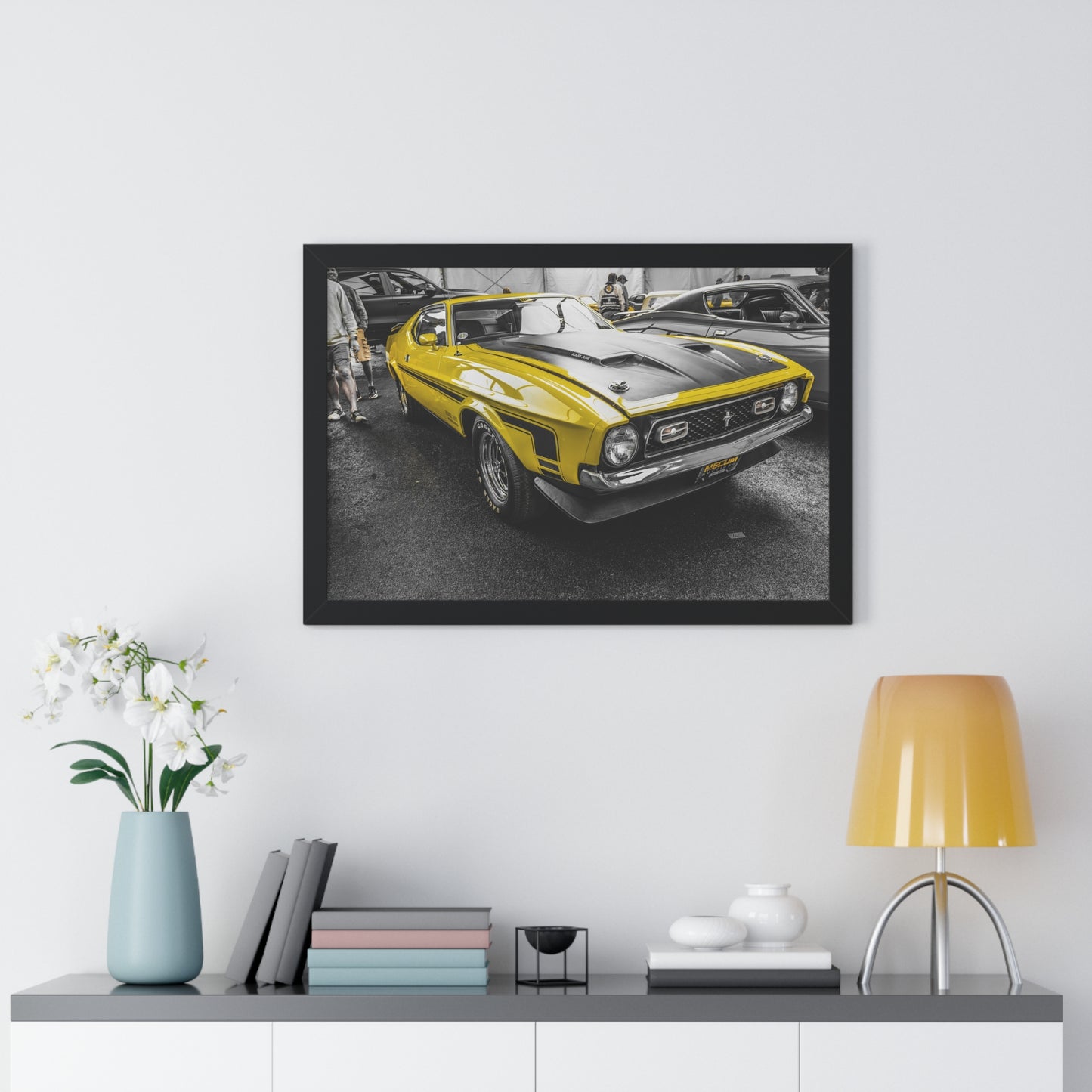 Ford Mustang Mach 1 Photography Print - Mecum Auto Auction Showcase