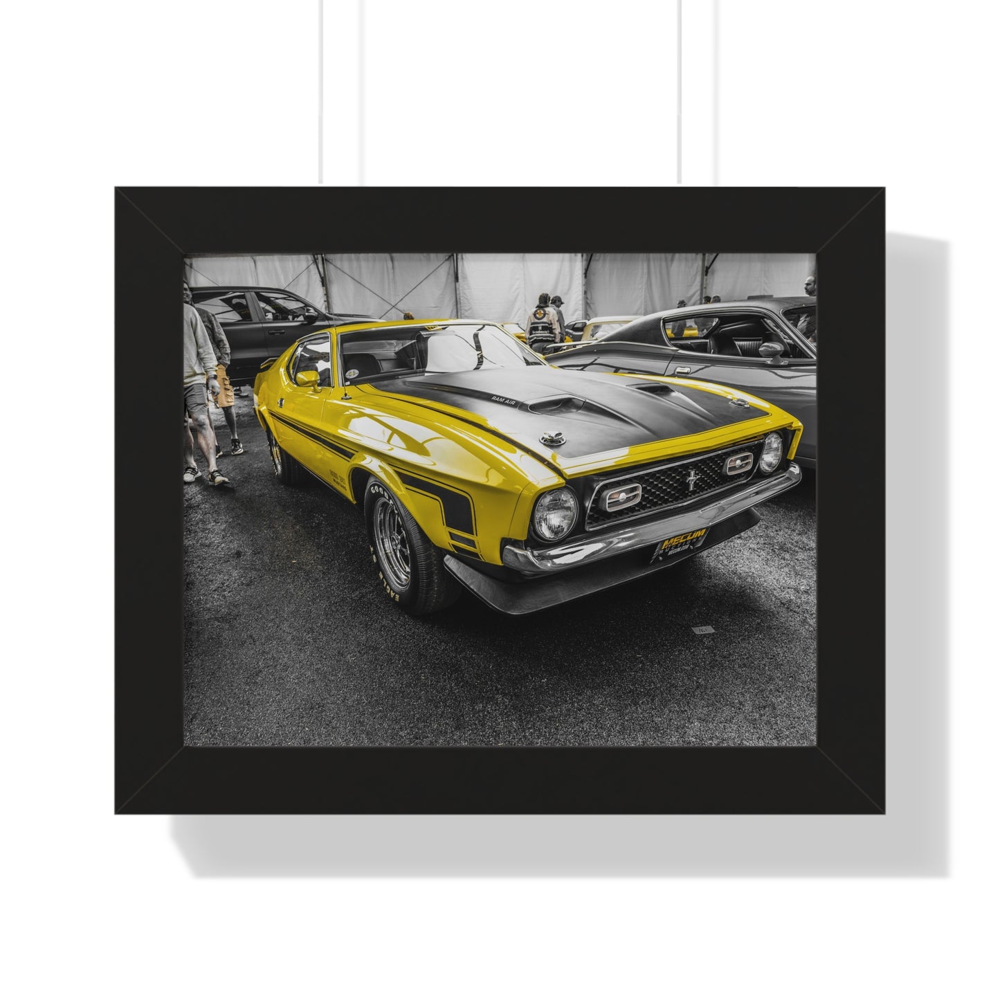 Ford Mustang Mach 1 Photography Print - Mecum Auto Auction Showcase