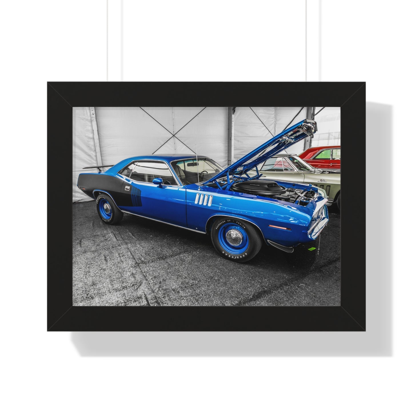 Plymouth Barracuda Photography Print - Mecum Auto Auction Showcase