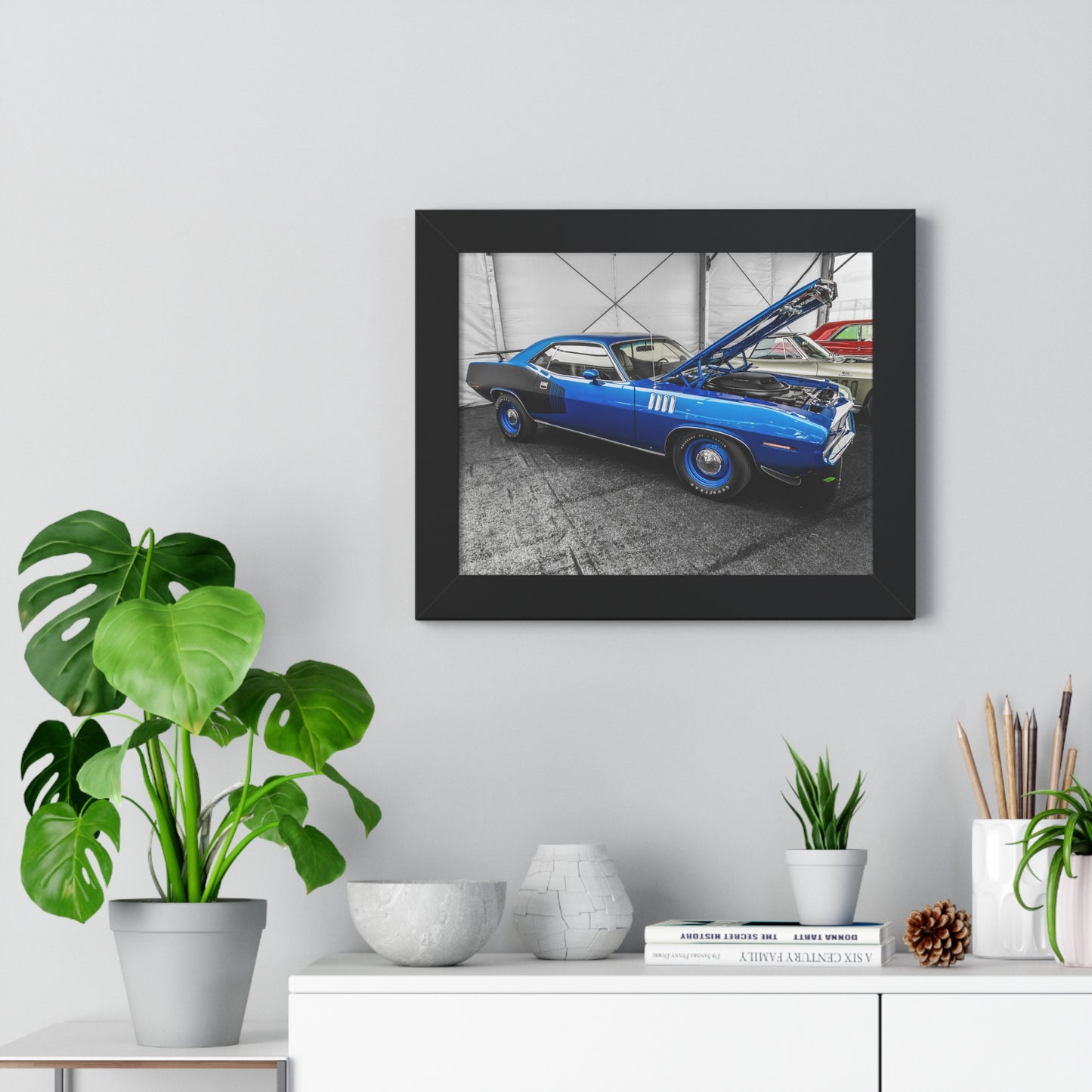 Plymouth Barracuda Photography Print - Mecum Auto Auction Showcase