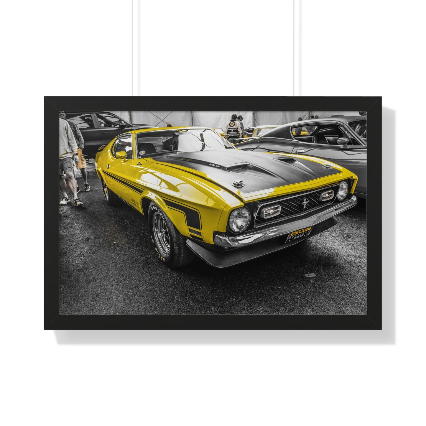 Ford Mustang Mach 1 Photography Print - Mecum Auto Auction Showcase