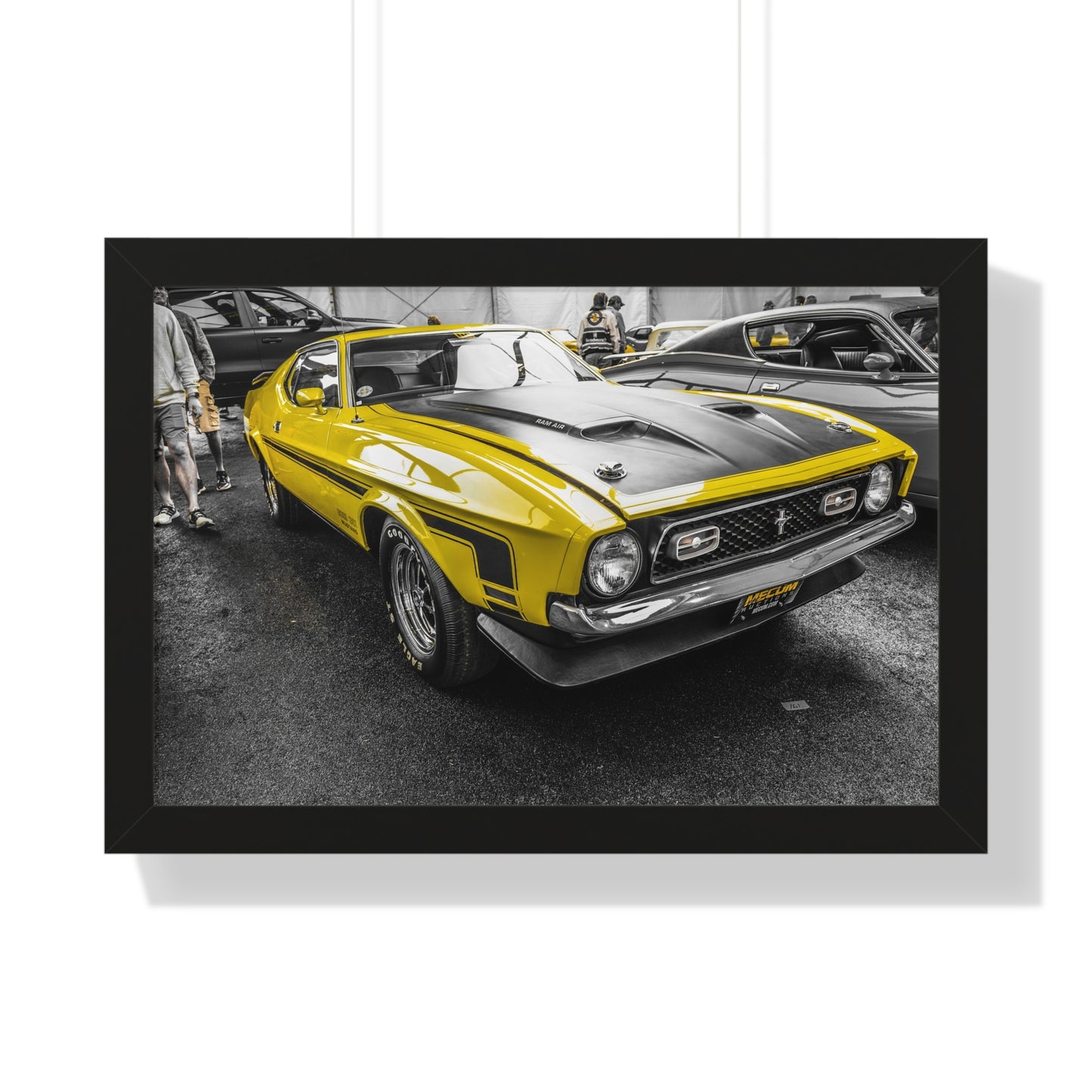 Ford Mustang Mach 1 Photography Print - Mecum Auto Auction Showcase