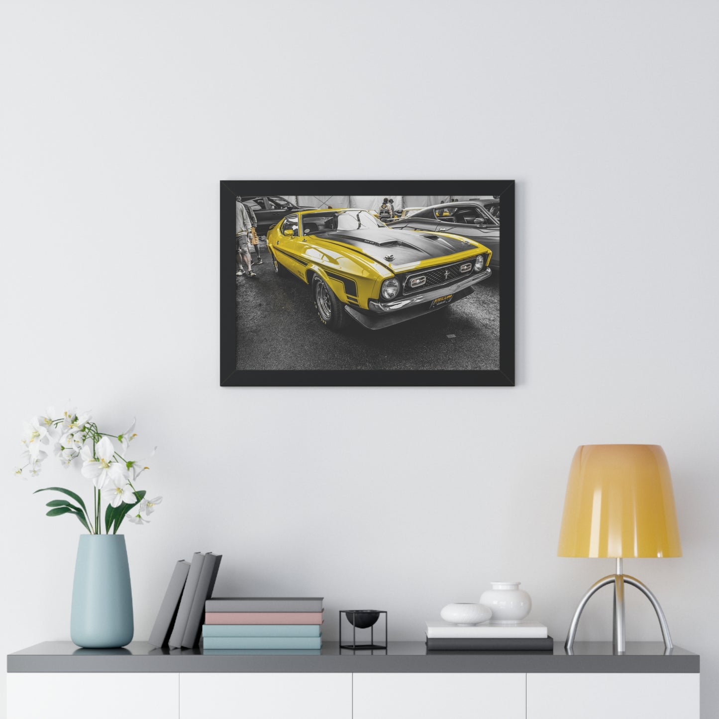 Ford Mustang Mach 1 Photography Print - Mecum Auto Auction Showcase